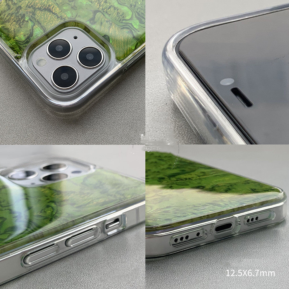 Quicksand Phone Case Colorful Plastic Shell Phone Case Phone Case - Small Enterprise