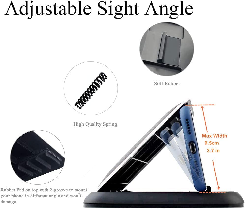 Car Phone Holder Mount, GPS Cell Phone Holder for Car Mounts Universal 3-7 Inch Non-Slip Dashboard Mobile Phone Car Mount Stand Holder (CHOLD)