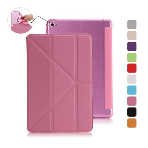Compatible with Apple, iPad Air 2 Silicon Smart Case with Stand - Small Enterprise