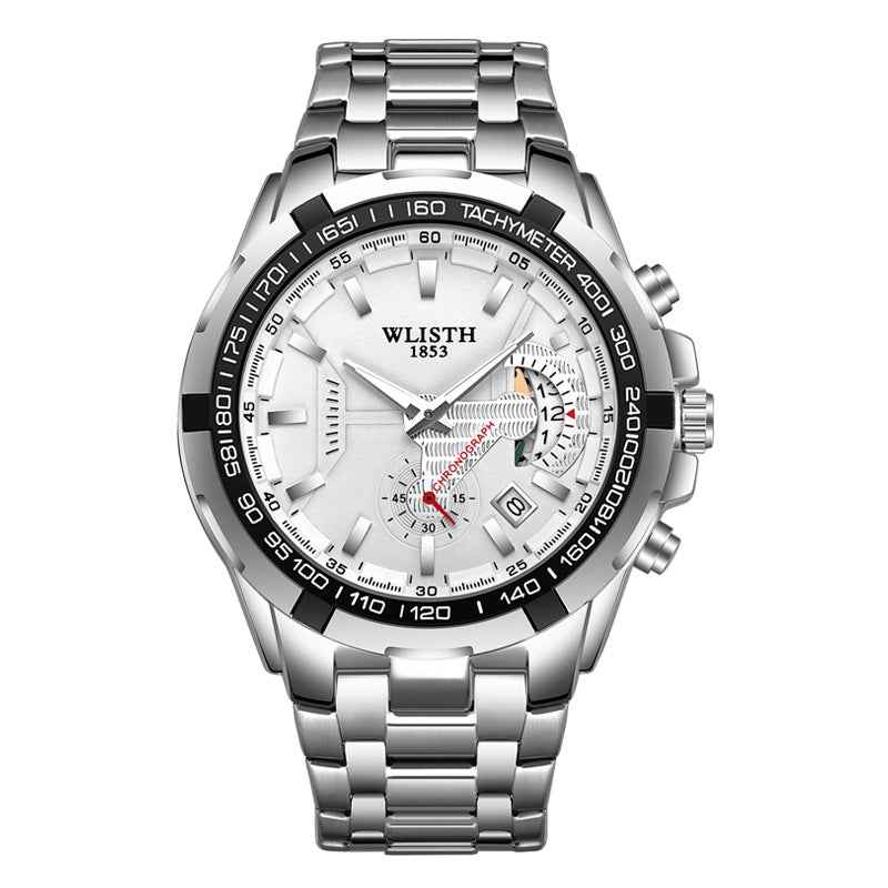 Men's Waterproof Quartz Sports Wristwatch