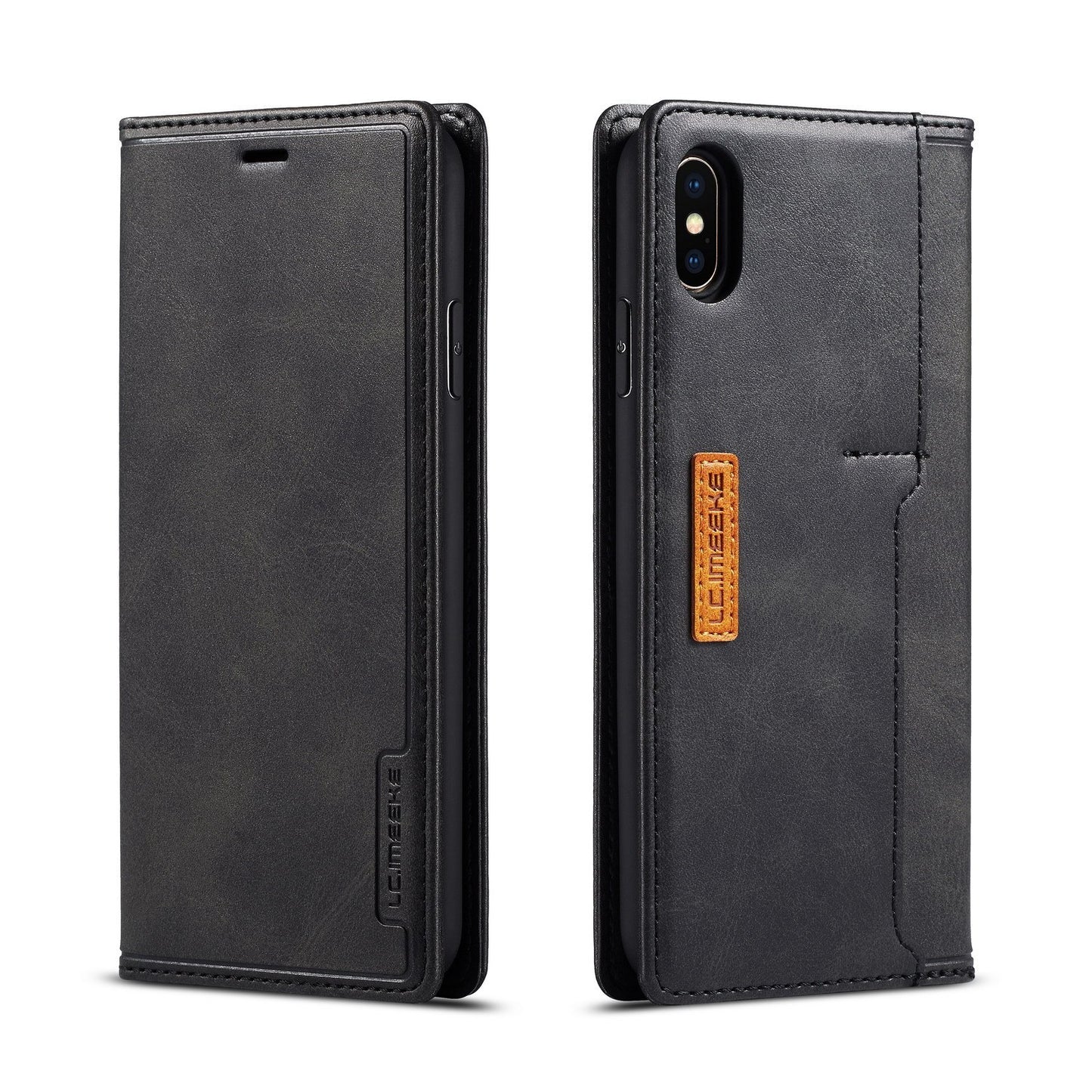 Wallet Leather Case Creative Retro Card Protective Cover - Small Enterprise