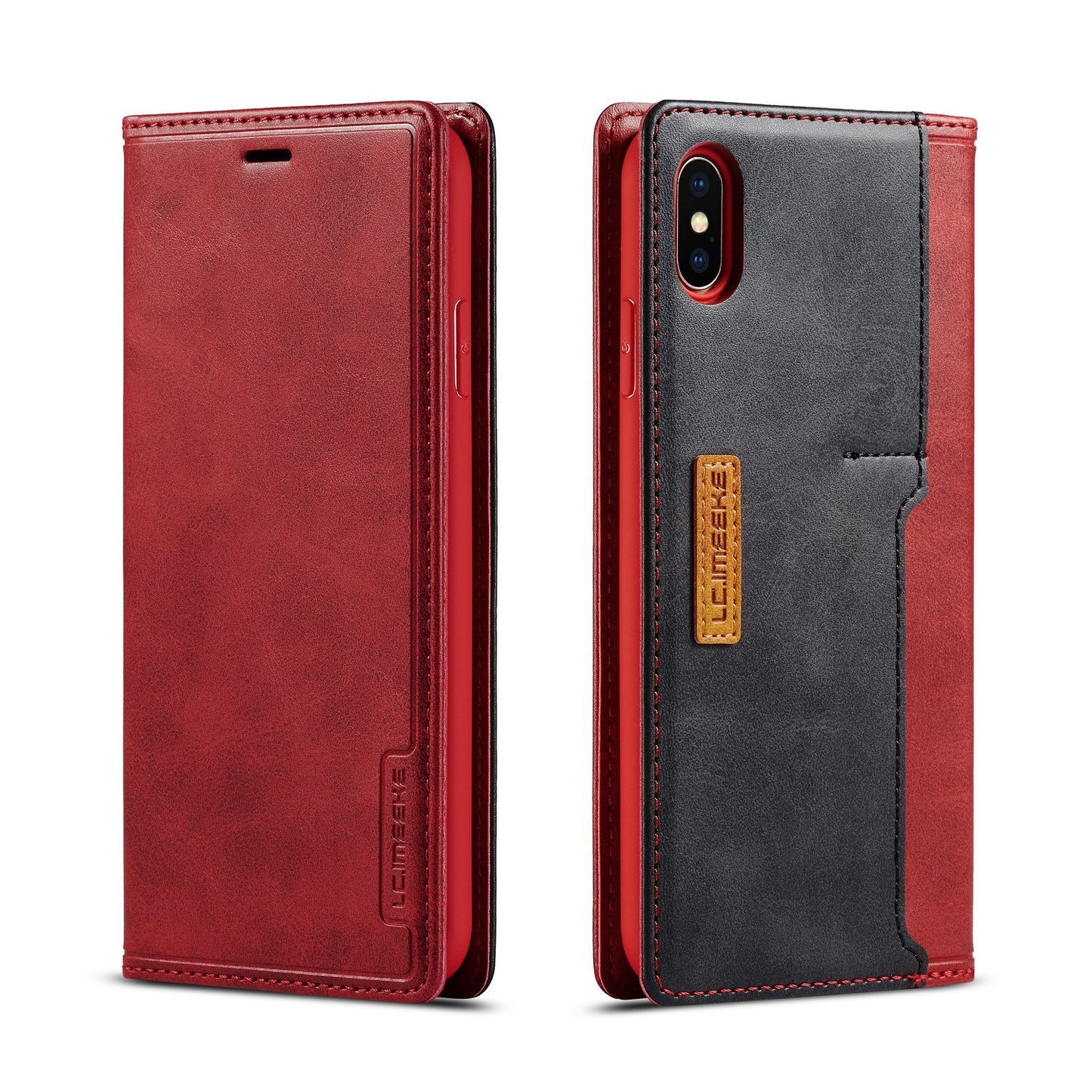 Wallet Leather Case Creative Retro Card Protective Cover - Small Enterprise