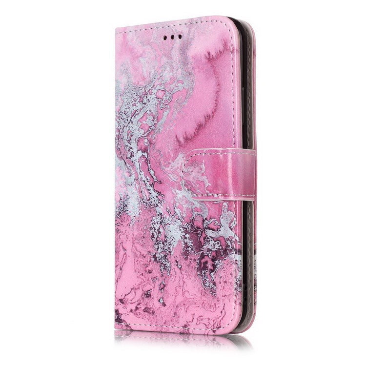 Compatible with Apple, Marble Flip Wallet Case for iPhone 11 Pro max 12 X Xs max XR 7 8 6 6S plus Book Style Phone Case 3D Vision Leather Cases Coque - Small Enterprise