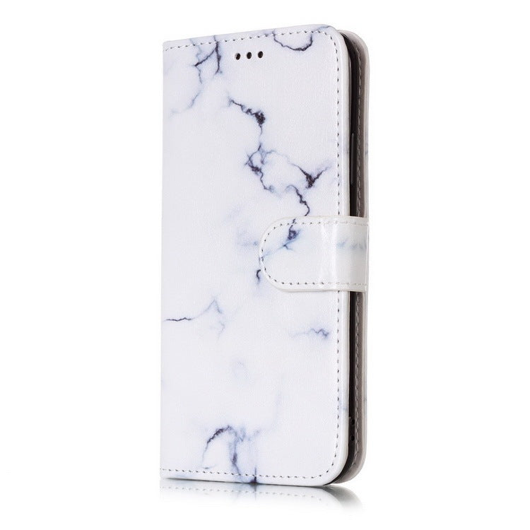 Compatible with Apple, Marble Flip Wallet Case for iPhone 11 Pro max 12 X Xs max XR 7 8 6 6S plus Book Style Phone Case 3D Vision Leather Cases Coque - Small Enterprise