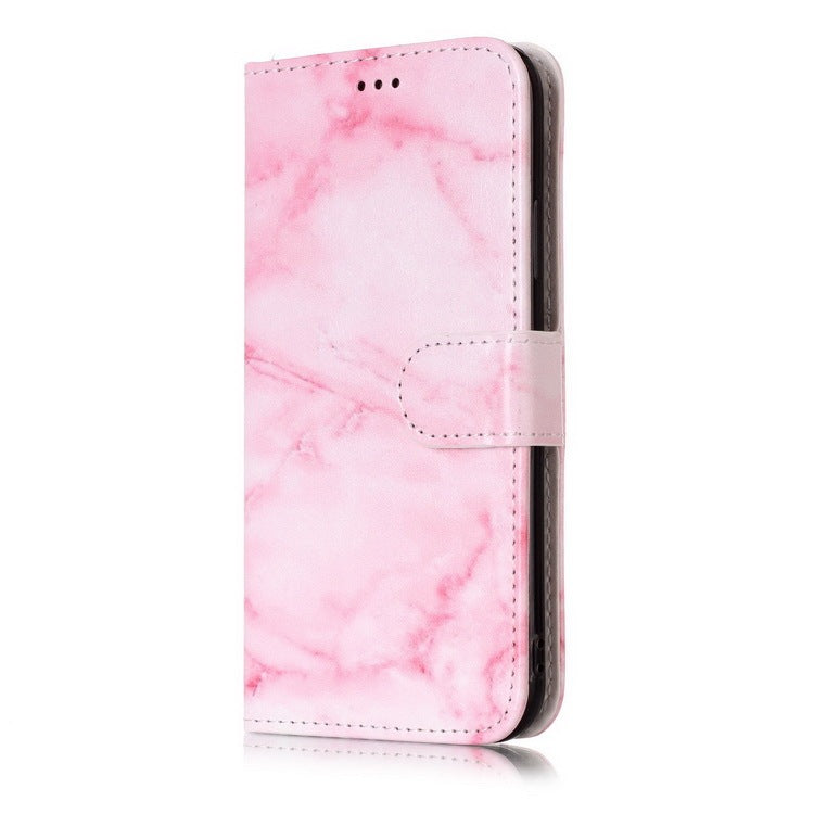 Compatible with Apple, Marble Flip Wallet Case for iPhone 11 Pro max 12 X Xs max XR 7 8 6 6S plus Book Style Phone Case 3D Vision Leather Cases Coque - Small Enterprise