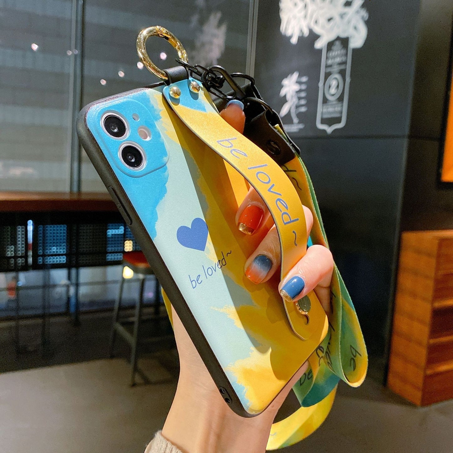 Wristband Phone Case Watercolor Phone Case - Small Enterprise