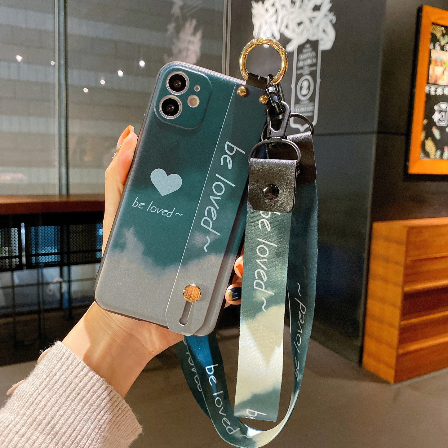 Wristband Phone Case Watercolor Phone Case - Small Enterprise