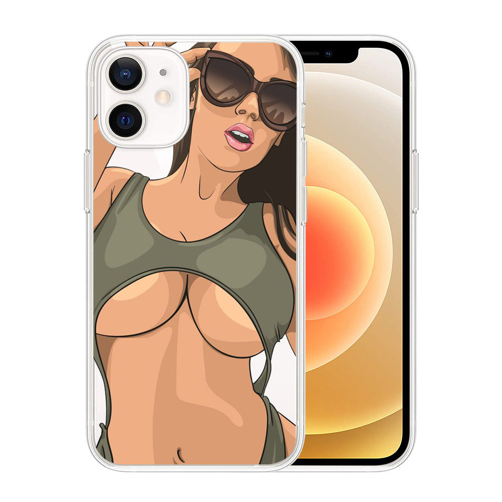 Sexy Beauty Phone Case Fashion Personalized Print Mobile Phone Case - Small Enterprise