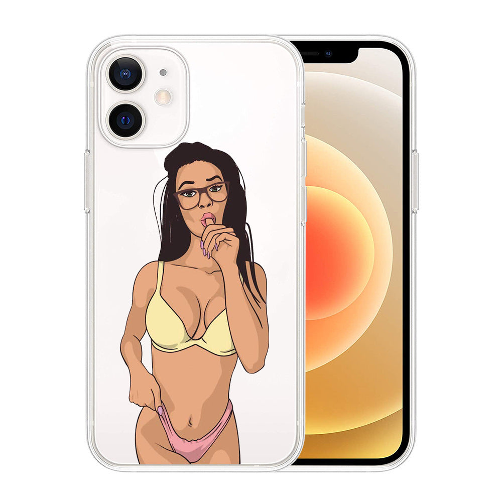 Sexy Beauty Phone Case Fashion Personalized Print Mobile Phone Case - Small Enterprise