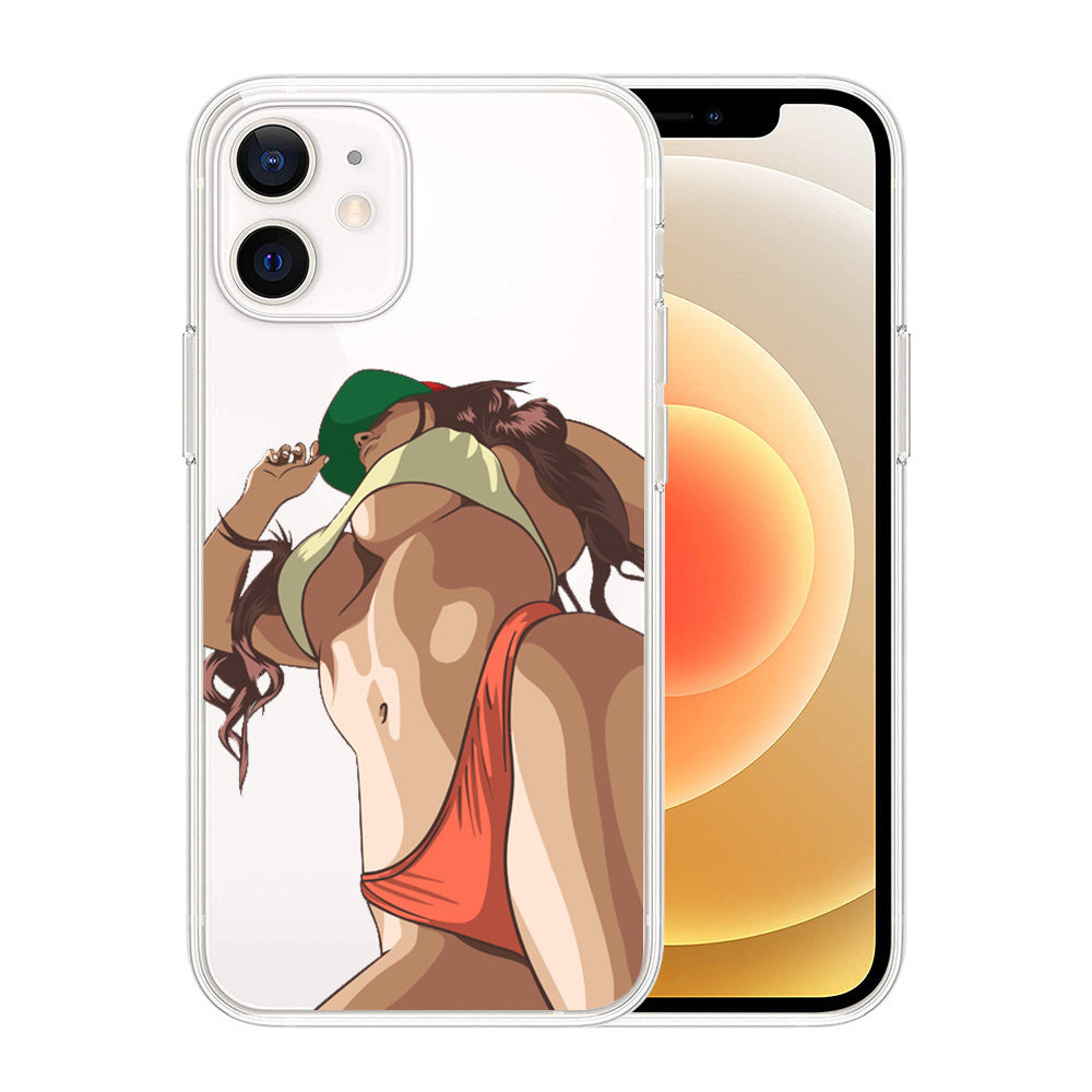 Sexy Beauty Phone Case Fashion Personalized Print Mobile Phone Case - Small Enterprise
