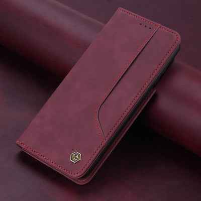 Leather Flip Wallet Case Cover