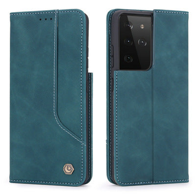 Leather Wallet Case Flip Cover - Small Enterprise