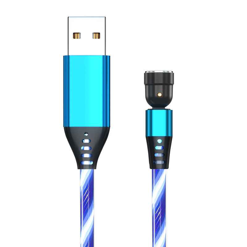 540° Rotating Luminous Magnetic Fast Charging Cable