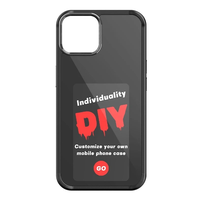 E-ink Screen Phone Case Unlimited Screen Projection Personalized Phone Cover Battery Free New Designer Luxury Phone Case - Small Enterprise