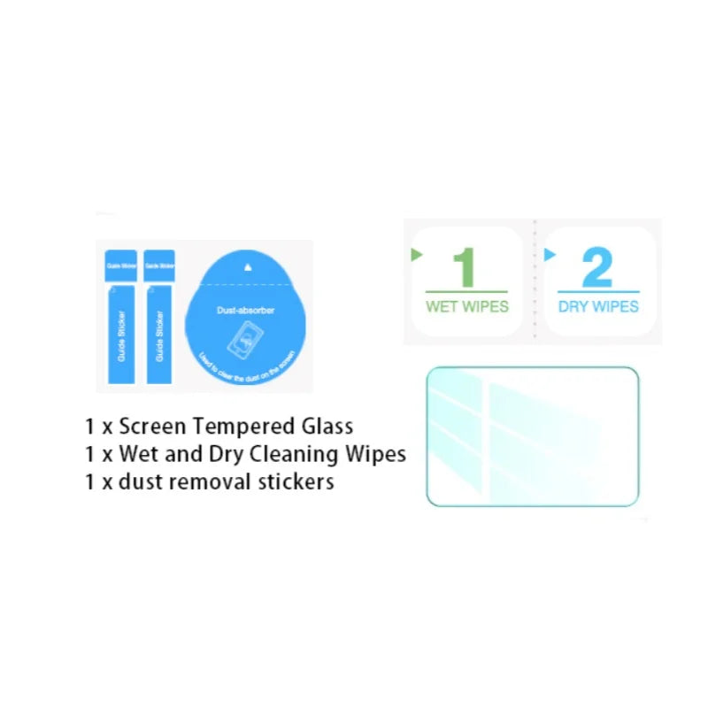 2PC for Fuji X100V X100VI XT5 XF10 GFX100S Tempered Glass Protector Camera LCD Screen Cover Camera Screen Protection Anti-Scrach