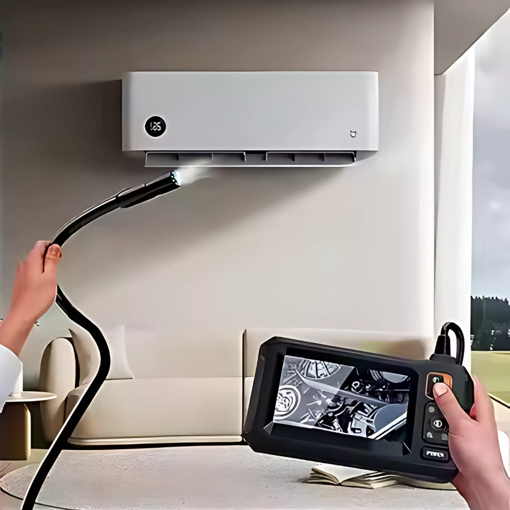 Industrial Endoscope Camera with HD Screen and Waterproof Inspection Probe - Small Enterprise