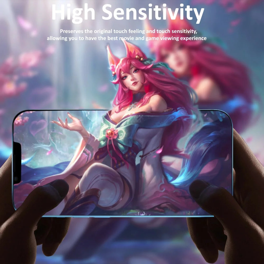 Privacy Screen Protector Compatible with Iphone 13 Mini anti Spy Case Friendly Tempered Glass 9H Black (2 Pack)