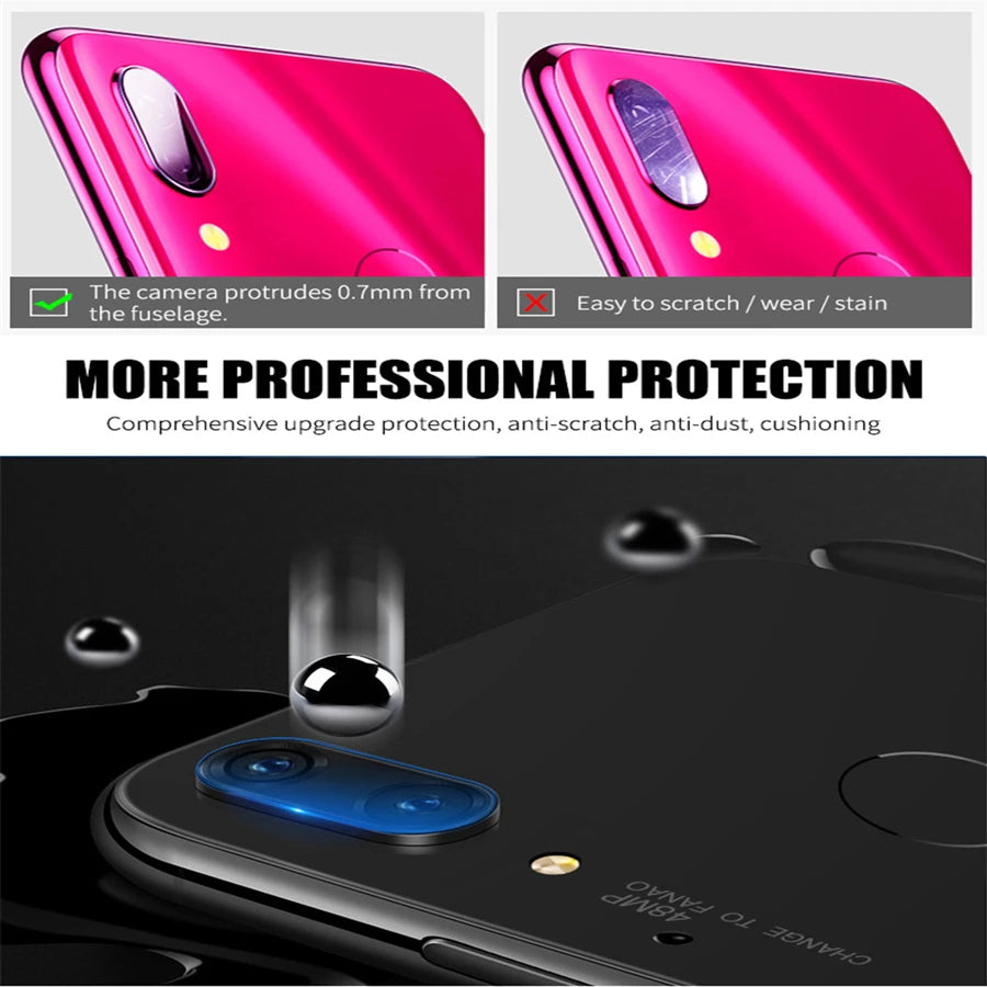6 in 1 for Redmi Note 13 Glass Tempered Glass Redmi Note 13 Glass Full Cover Screen Protector Camera Film Redmi Note 13