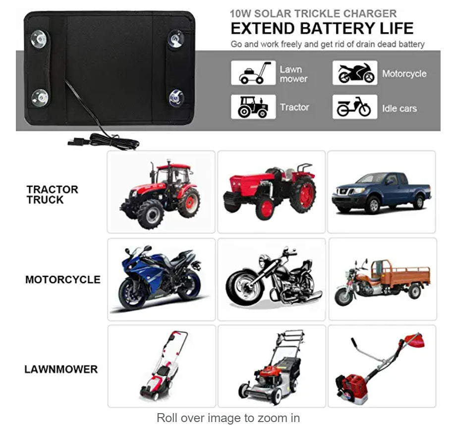 Fashion Personality Single-crystal Solar Battery Charger