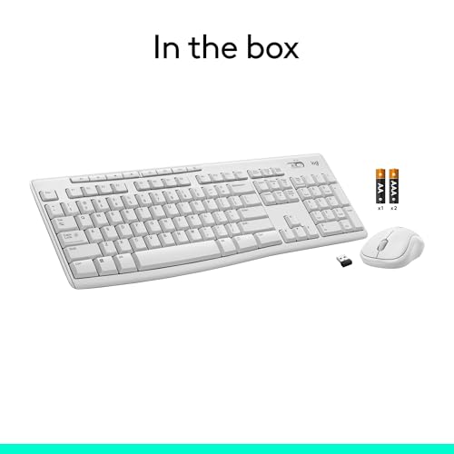 Logitech MK270 Wireless Keyboard-Mouse Duo - Black