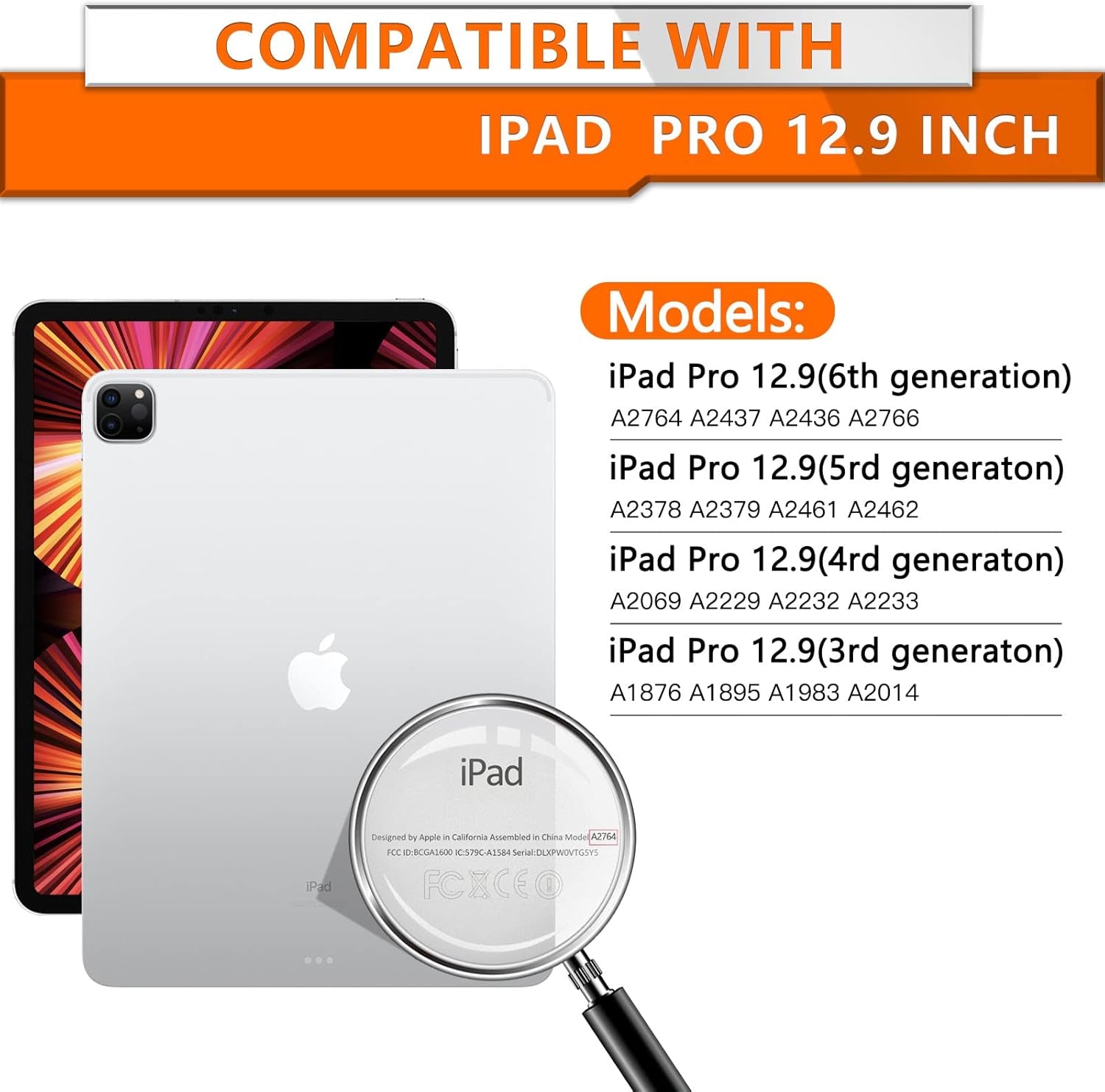 NEW Privacy Screen Protector Compatible with Ipad Pro 12.9 (2021 & 2020 & 2018), Anti-Spy,Anti-Scratch Compatible with Ipad Pro 12.9 Privacy Screen Protector