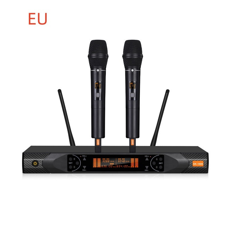 Wireless Microphone One-to-two FM Stage Performance Microphone