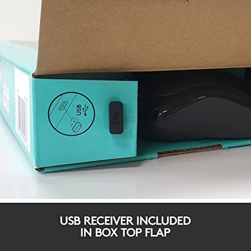 Logitech QuietType MK295 Wireless Combo - Graphite