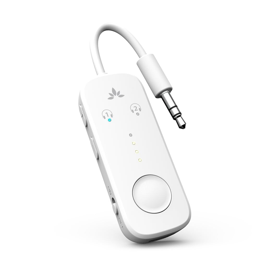 SkySync Duo: Bluetooth 5.3 Travel Audio Adapter