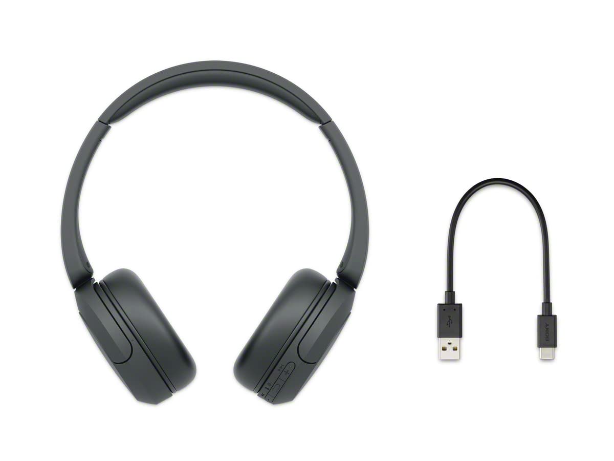 Sony WH-CH520: Blue Wireless On-Ear Headphones - Small Enterprise