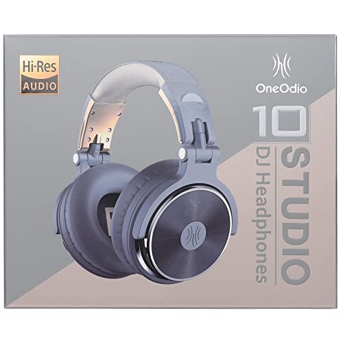 OneOdio Pro DJ Studio Over-Ear Headphones - Black