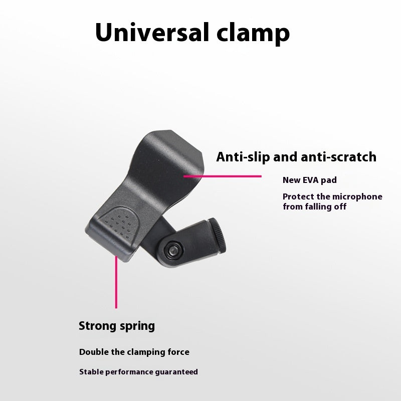 Microphone Clip Microphone Clip With Knob Spring Clip U-clip