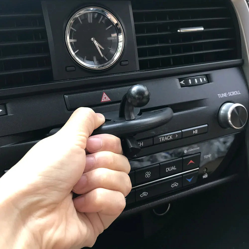 1Pc Universal Mobile Phone Holder Car CD Slot Accessories 17Mm Ball Head Base for Car Mount GPS Brackets Car Accessories