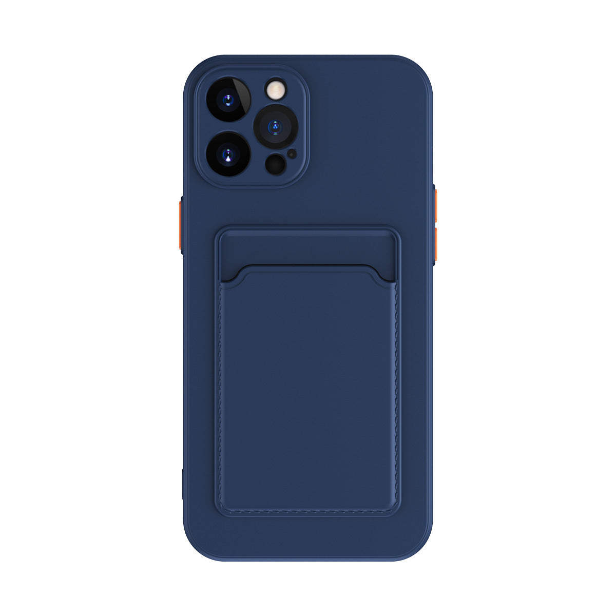 Simple Pure Color Liquid Silicone Phone Case - Small Enterprise