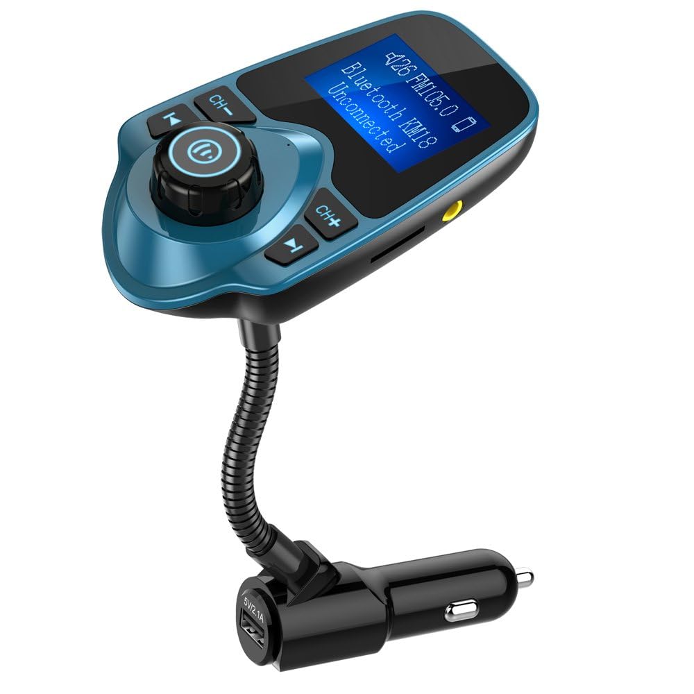Nulaxy FlexiConnect: 2024 Bluetooth FM Car Adapter