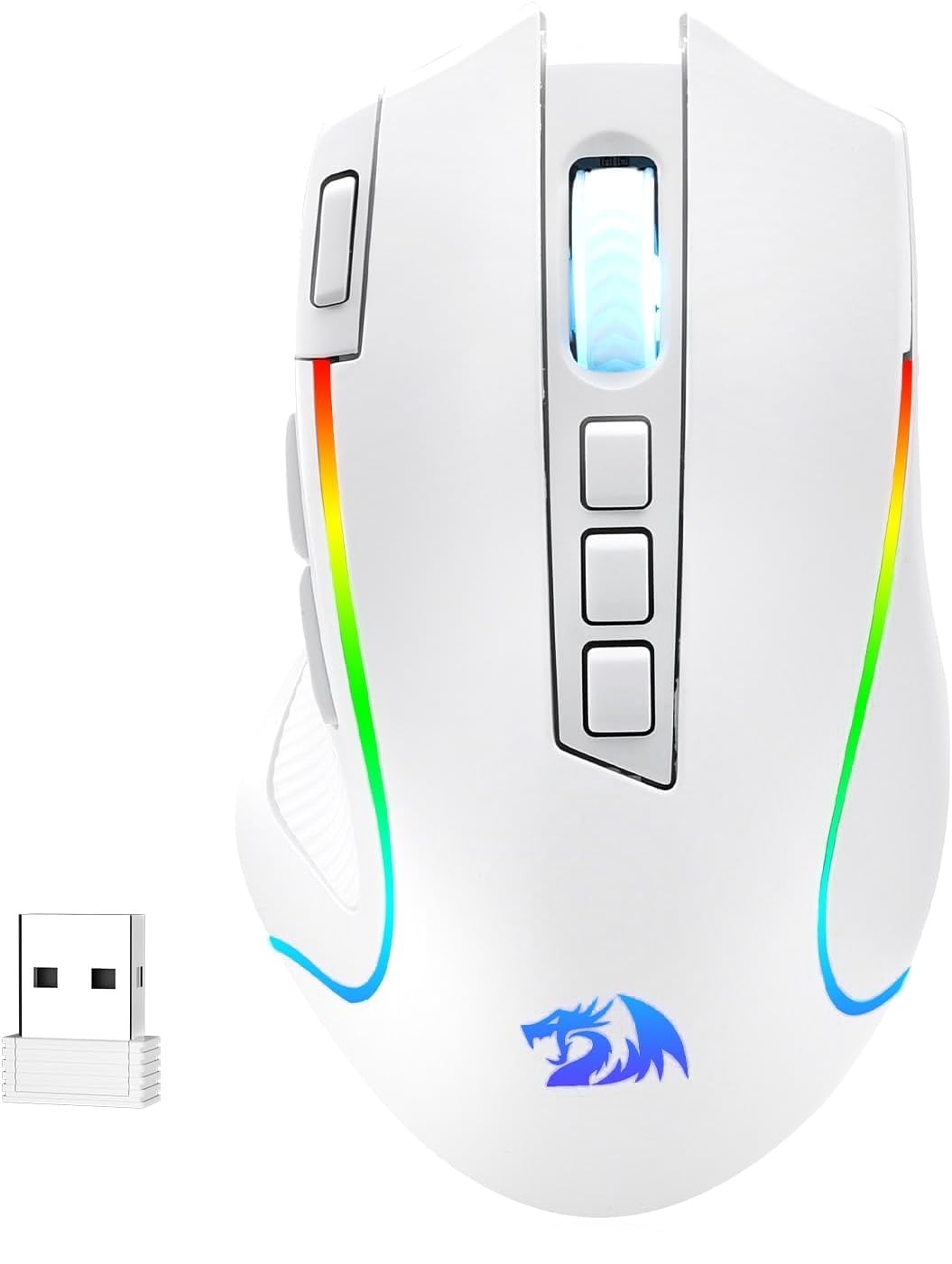 Redragon M612 PRO Swift RGB: 9-Button Gaming Mouse