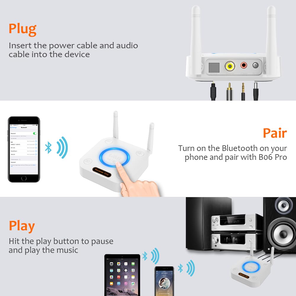 HiFiConnect Pro: LDAC Bluetooth 5.2 Audio Receiver