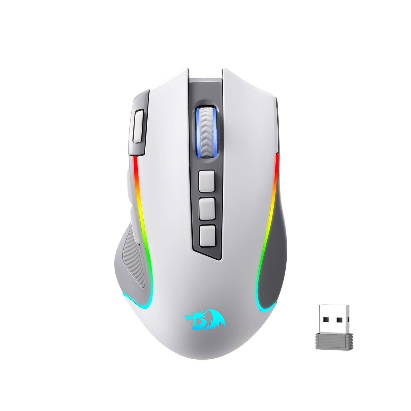 Redragon M612 PRO Swift RGB: 9-Button Gaming Mouse