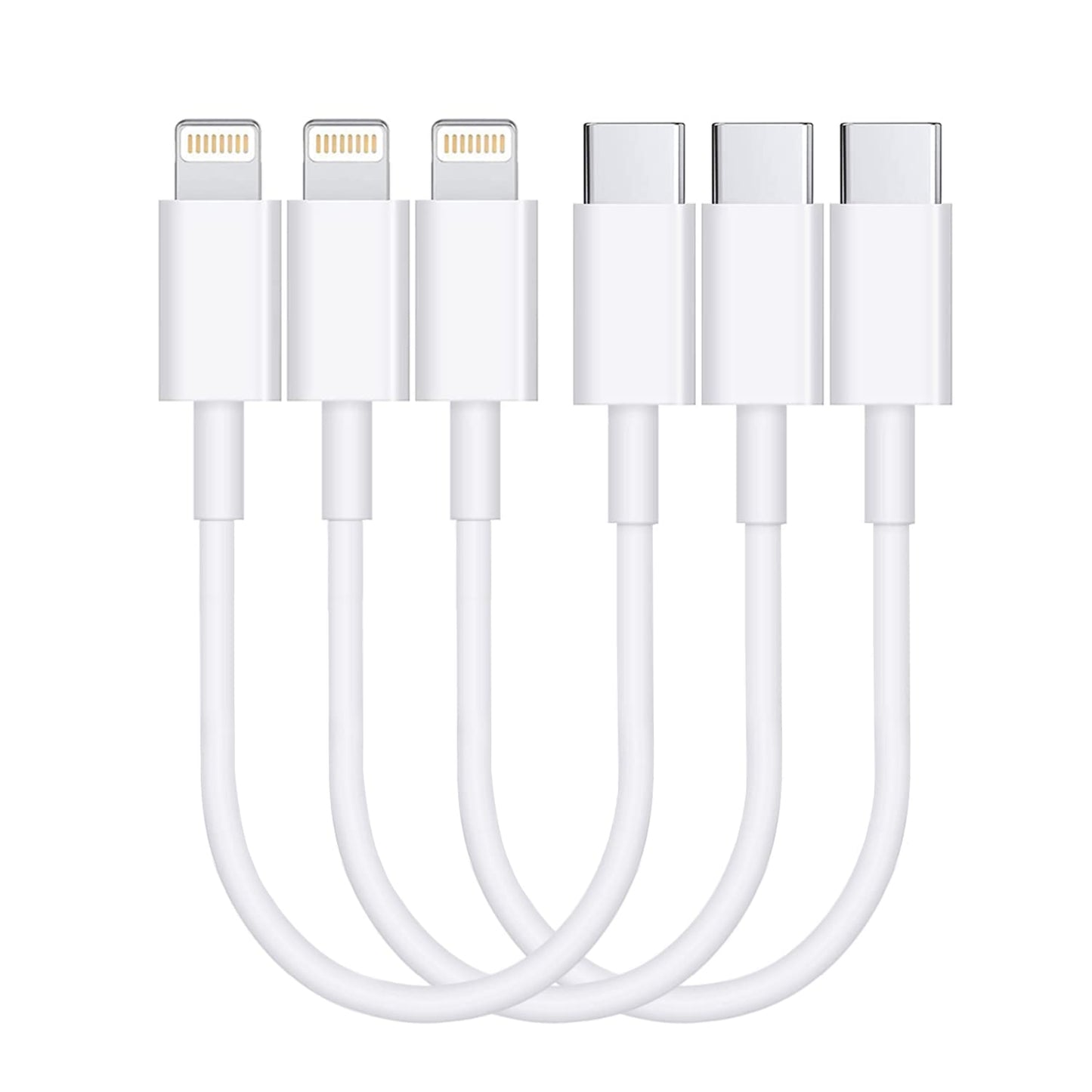 RCTech Trio USB-C to Lightning 6FT Fast Charge Cable