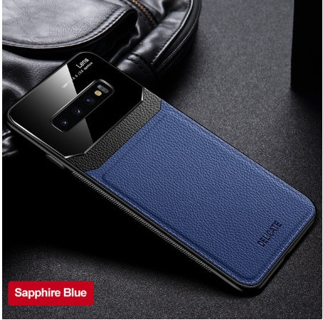 For Sam Sung S20 Case Leather Glass Shockproof Cover - Small Enterprise
