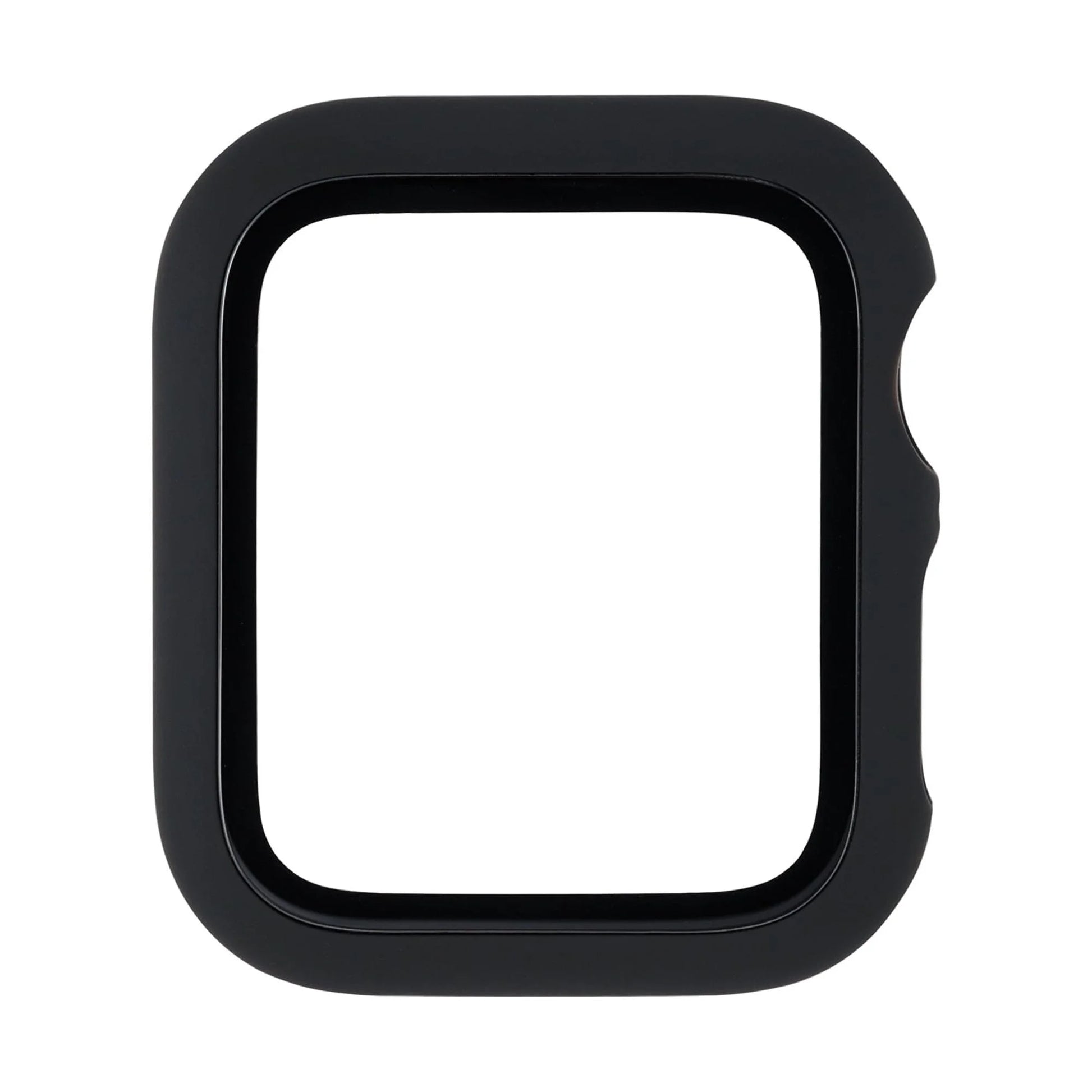 Full Protection Black Bumper with Glass Screen Protection for 42Mm Apple Watch®