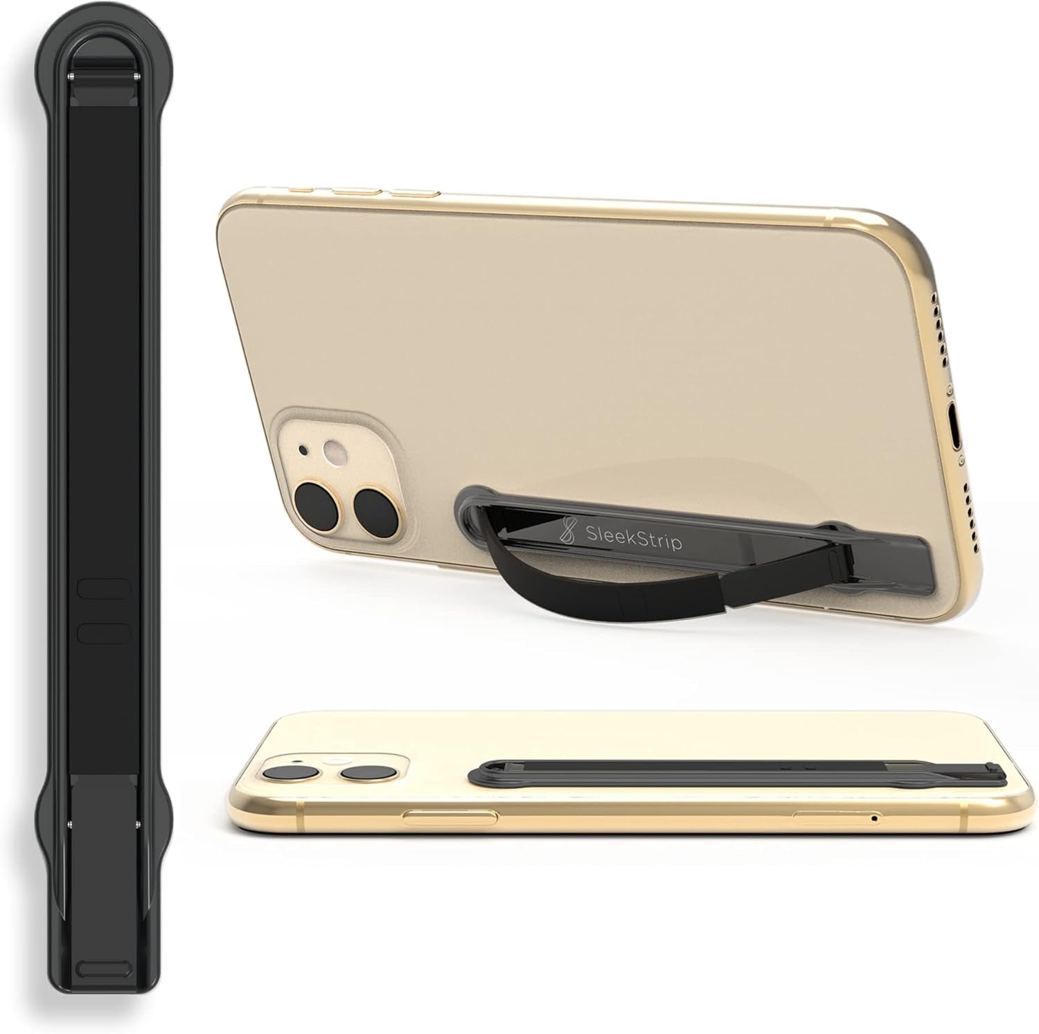 Ultra-Thin Phone Grip, Non-Slip Finger Strap , Adjustable Angle Strap Holder for Hand, Phone Case Accessory Gift for Iphone and Android