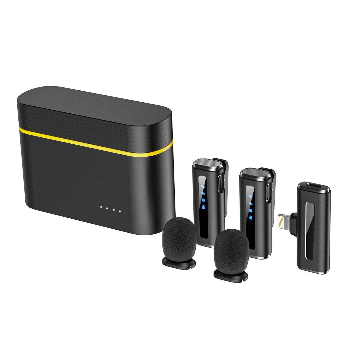 Wireless Clamp Microphone with Noise Reduction
