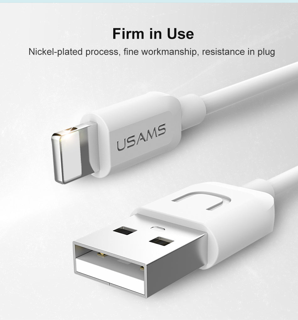 Compatible WithUSB Cable For Charger X 8 7 6 6s Plus 5 5s SE,2A 1M Mobile USB Data Cable For Cable For Lightning Cable