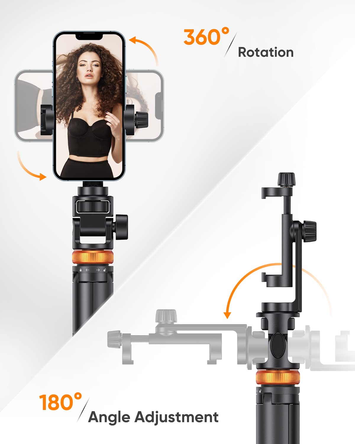 62 Phone Tripod & Selfie Stick with Remote
