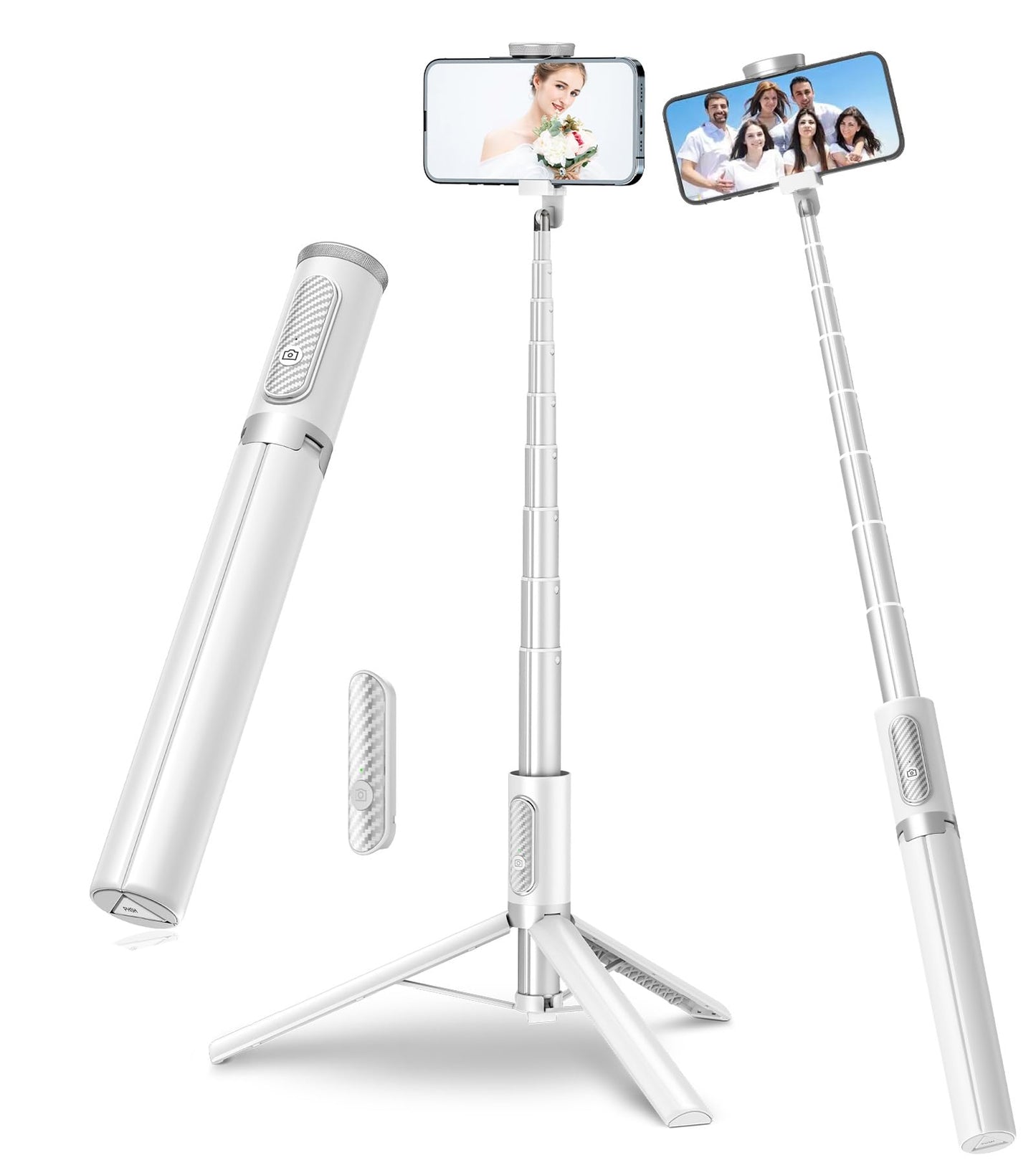 TONEOF MagFlex 68 Tripod Selfie Stick - Beige Gray - Small Enterprise