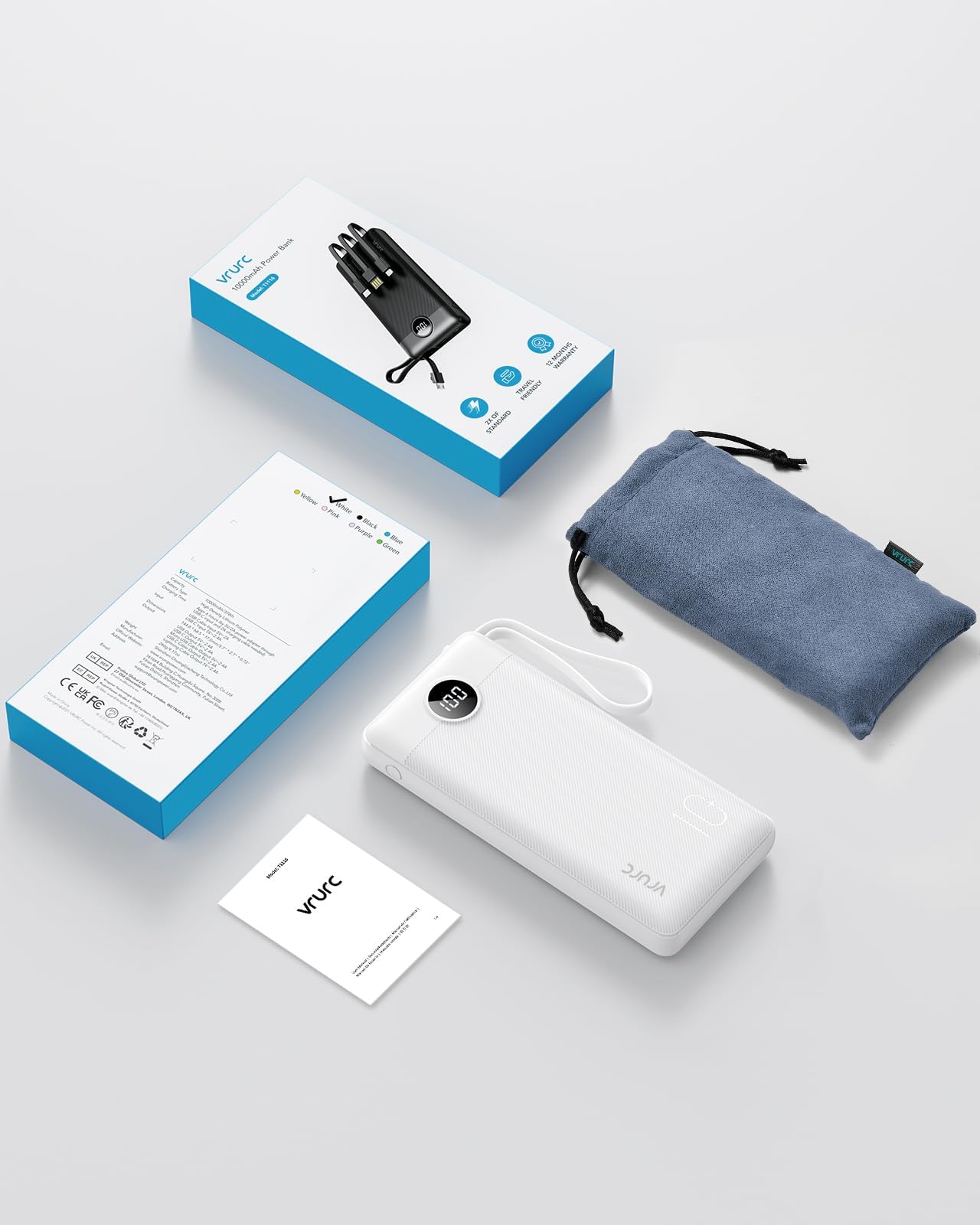 ChargeMate 10000mAh: Portable Power Bank for All Devices - Pink - Small Enterprise