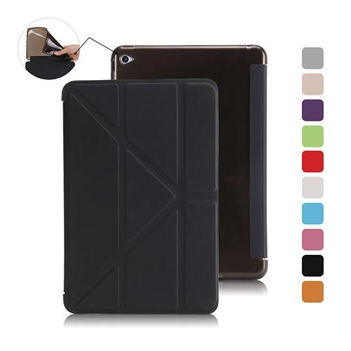 Compatible with Apple, iPad Air 2 Silicon Smart Case with Stand - Small Enterprise