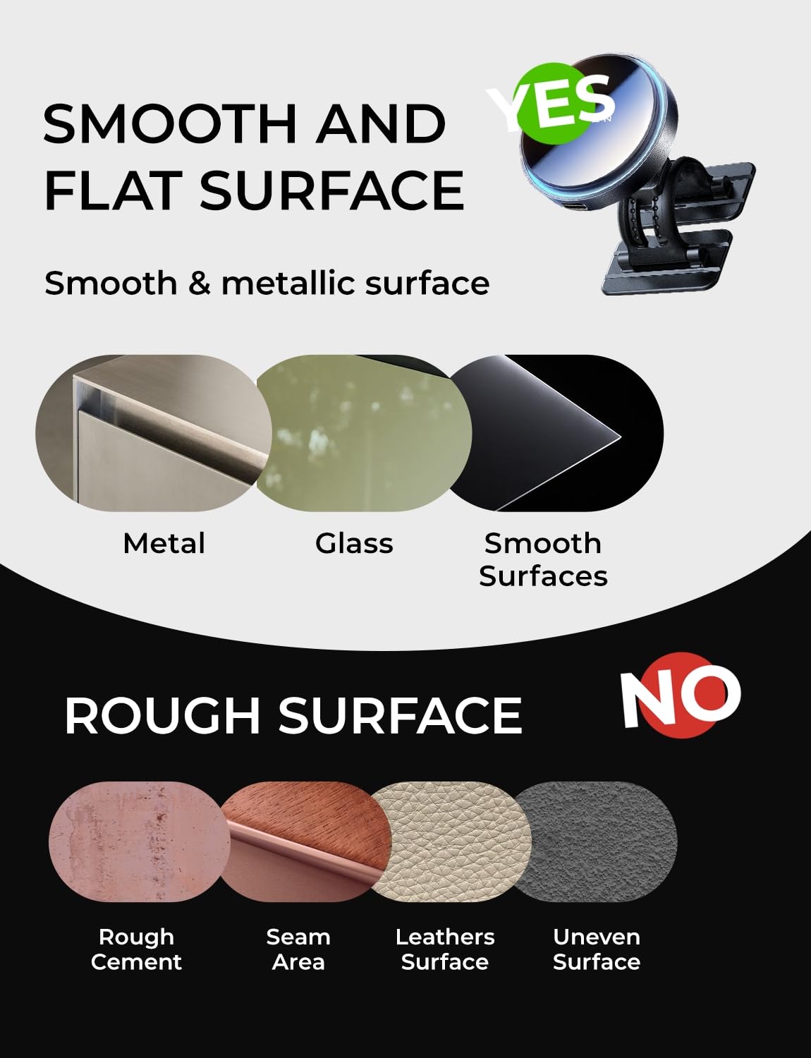 LISEN MagSafe 15W Wireless Car Charger Mount - Small Enterprise