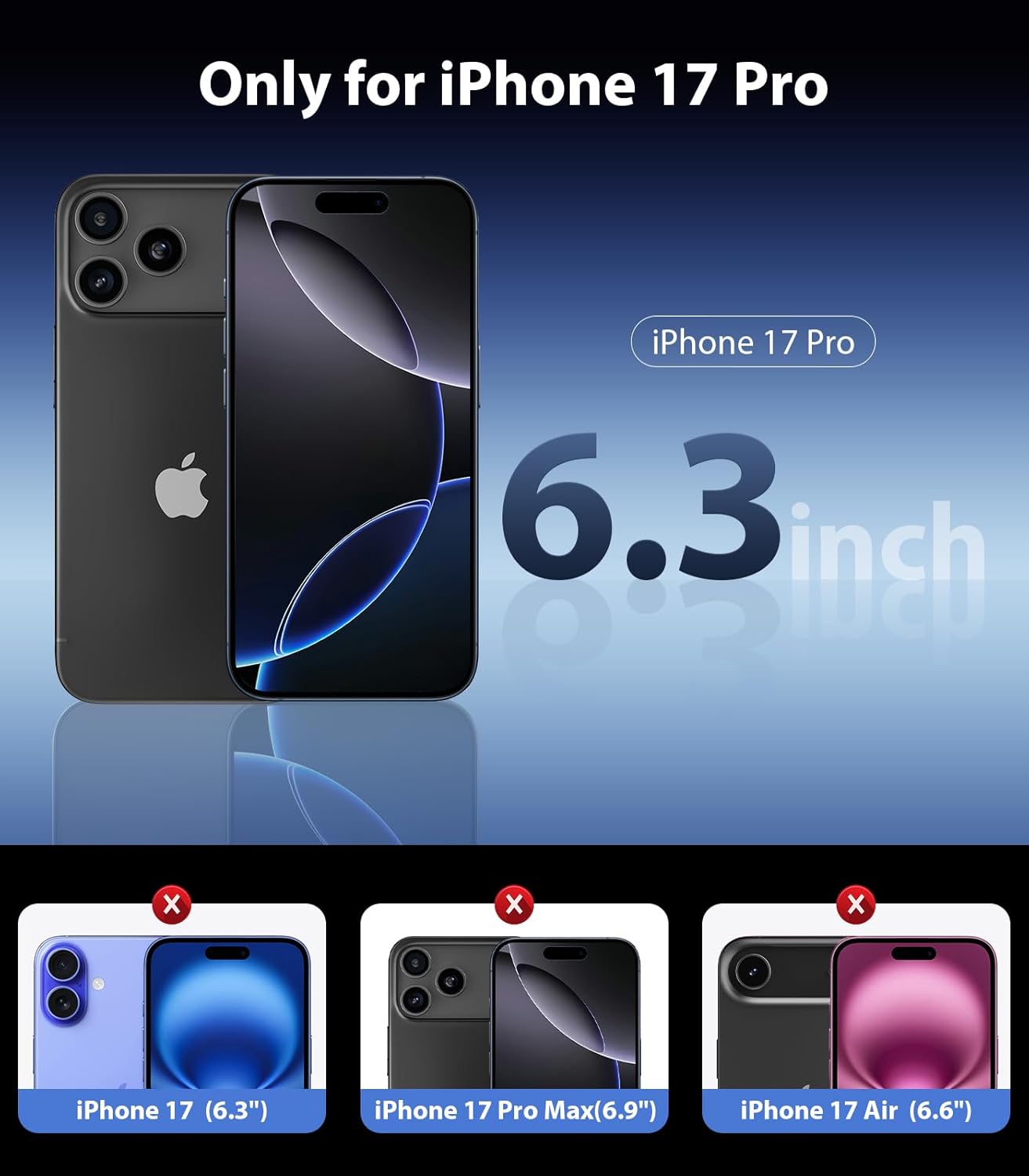 CrystalGuard i16: Clear, Tough, Anti-Yellowing Case