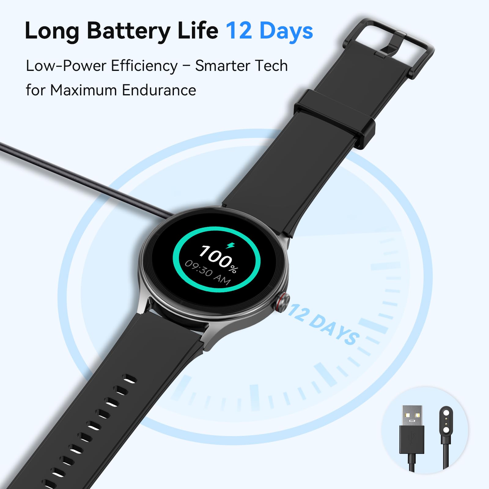 PinkFit Smartwatch - 2 Bands, 7-day Battery - Small Enterprise